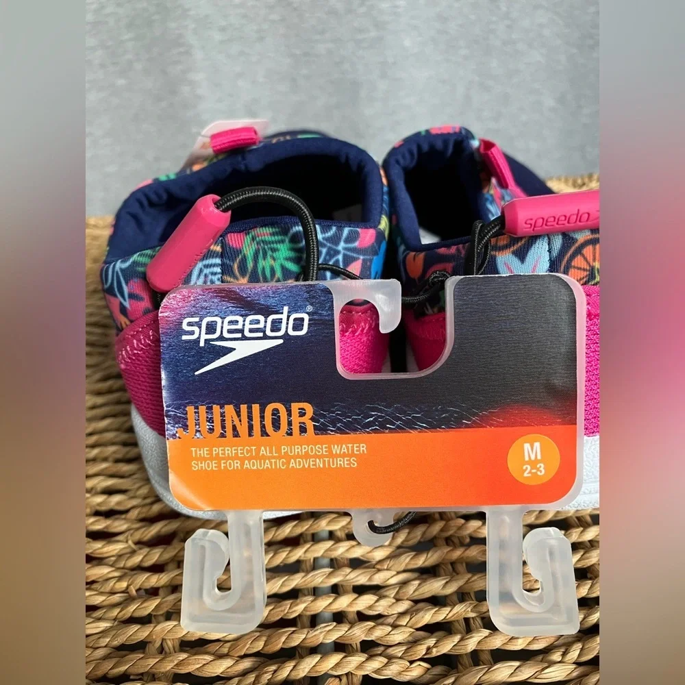 NWT - Speedo Kids' Water Shoes - Size Medium (2-3)